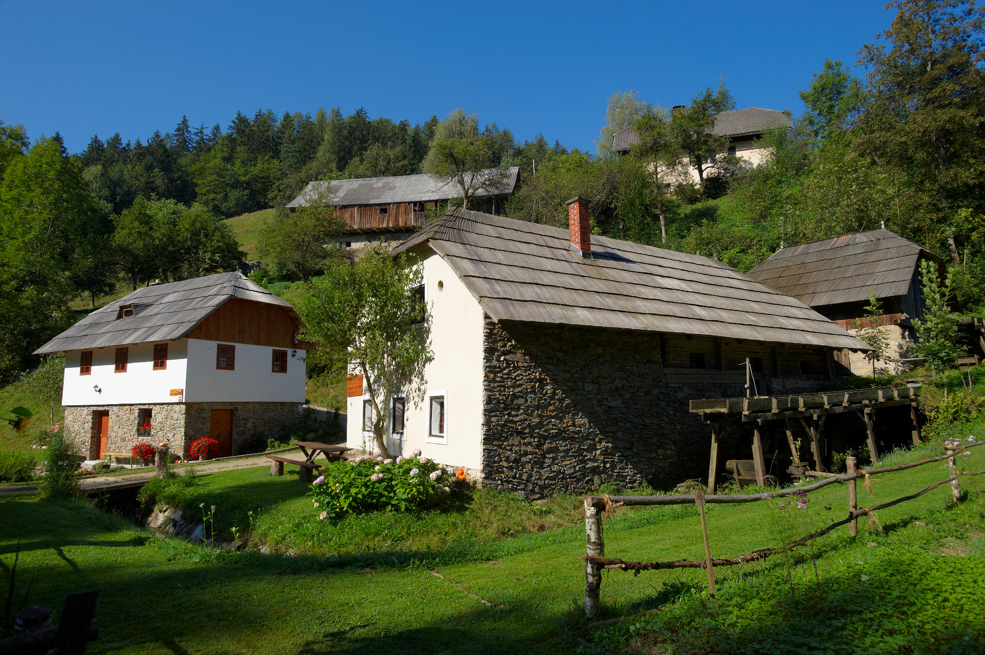 Ogled Povhovega mlina